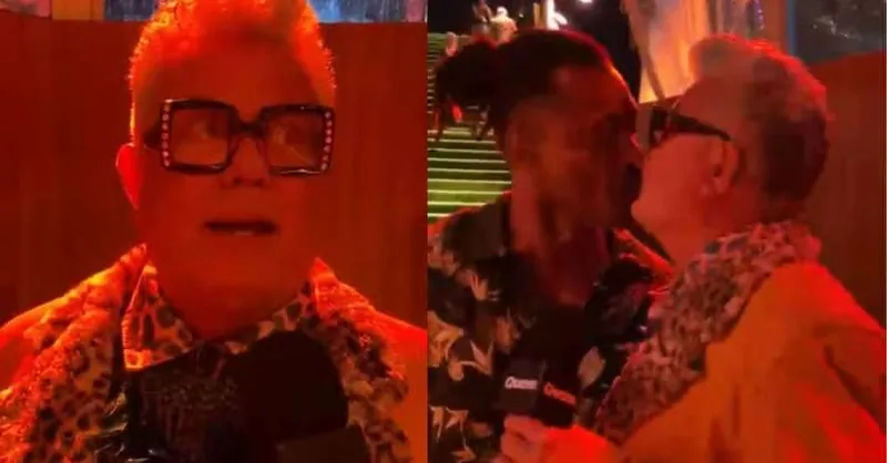 Milton Cunha brinca com comparação a Elton John durante o Rock in Rio