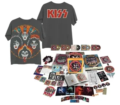 Kiss prepara edição com 130 faixas para celebrar 50 anos de Rock and Roll Over