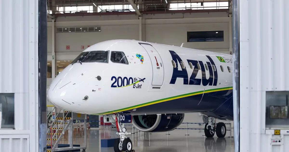 Família E2 da Embraer mantém navegação mesmo com falha no GPS