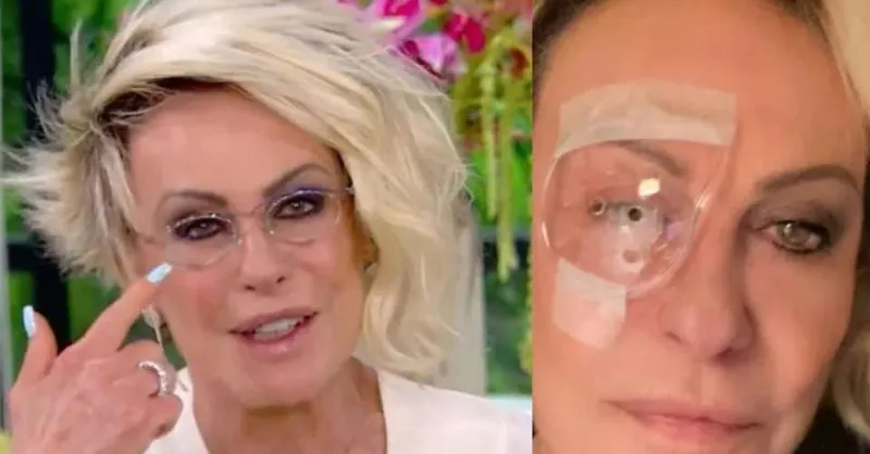 Ana Maria Braga relata fissura na córnea após dormir com ar-condicionado quente