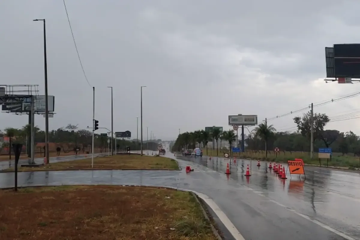 GO-020 terá obras e tráfego em pista única entre Alphaville e BR-153