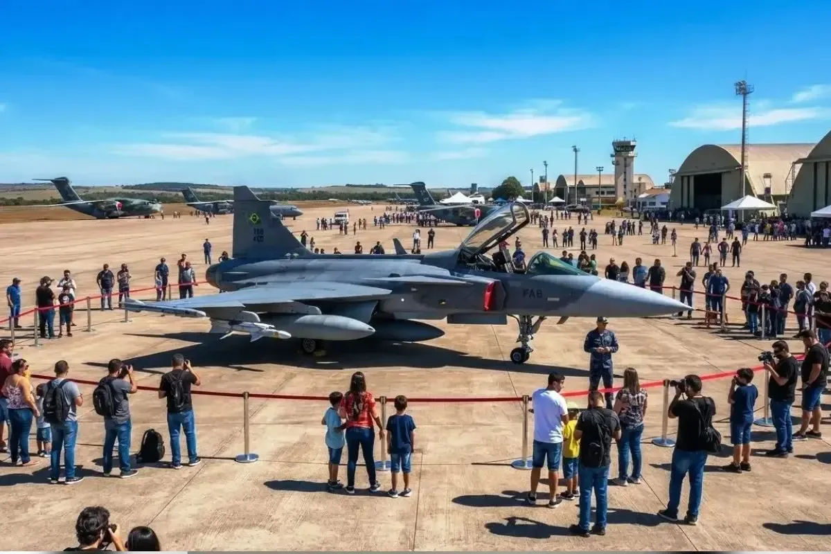 Portões Abertos retoma tradição na Base Aérea de Anápolis em 2026