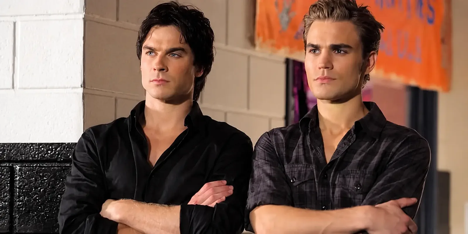 The Vampire Diaries reacende disputa entre Damon e Stefan nas redes