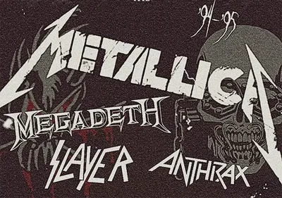 Megadeth lidera o Big Four do thrash metal em número de álbuns de estúdio