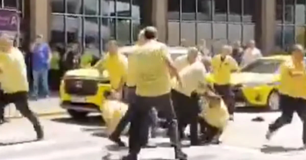 Confusão entre taxistas leva à retirada de ponto no Galeão