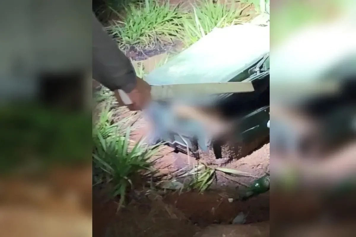 Perícia é acionada após descoberta de corpo em mala em Goianira