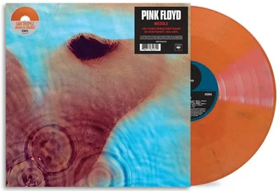 Pink Floyd lança versão especial de “Meddle” com vinil laranja