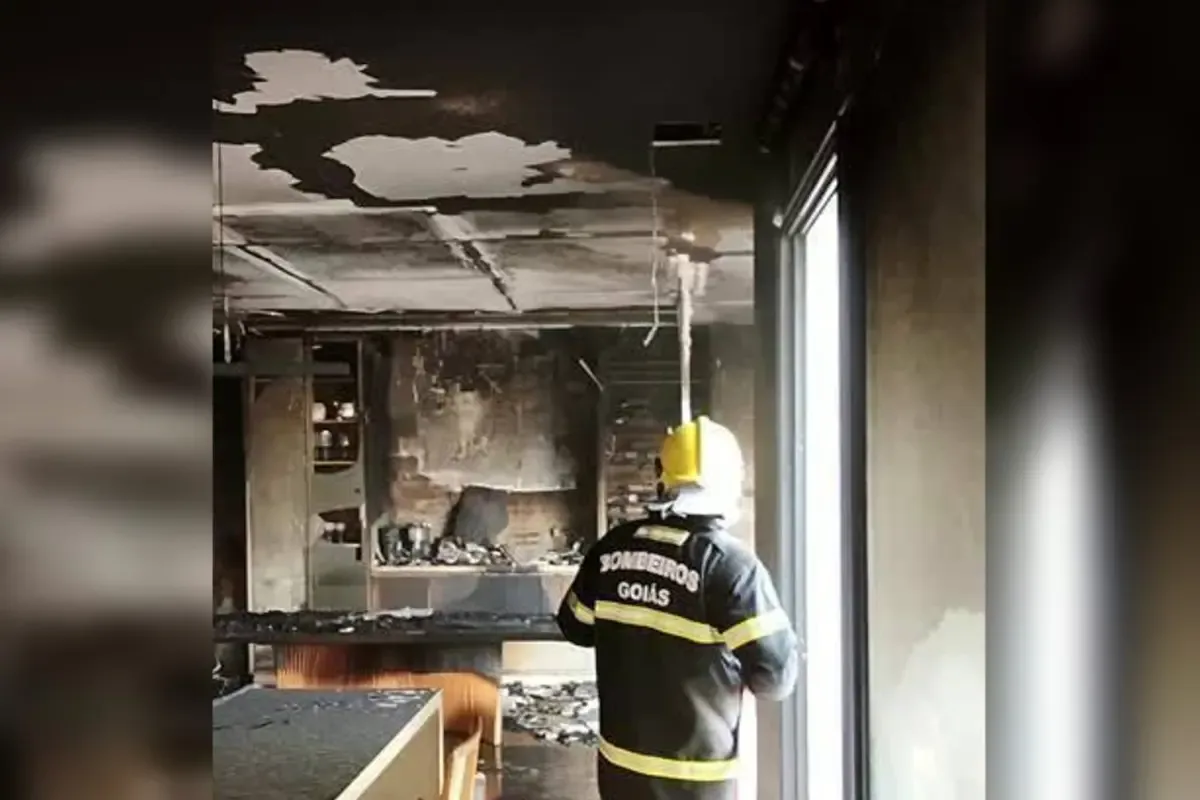 Falha elétrica pode explicar incêndio após ar-condicionado ser ligado em Posse