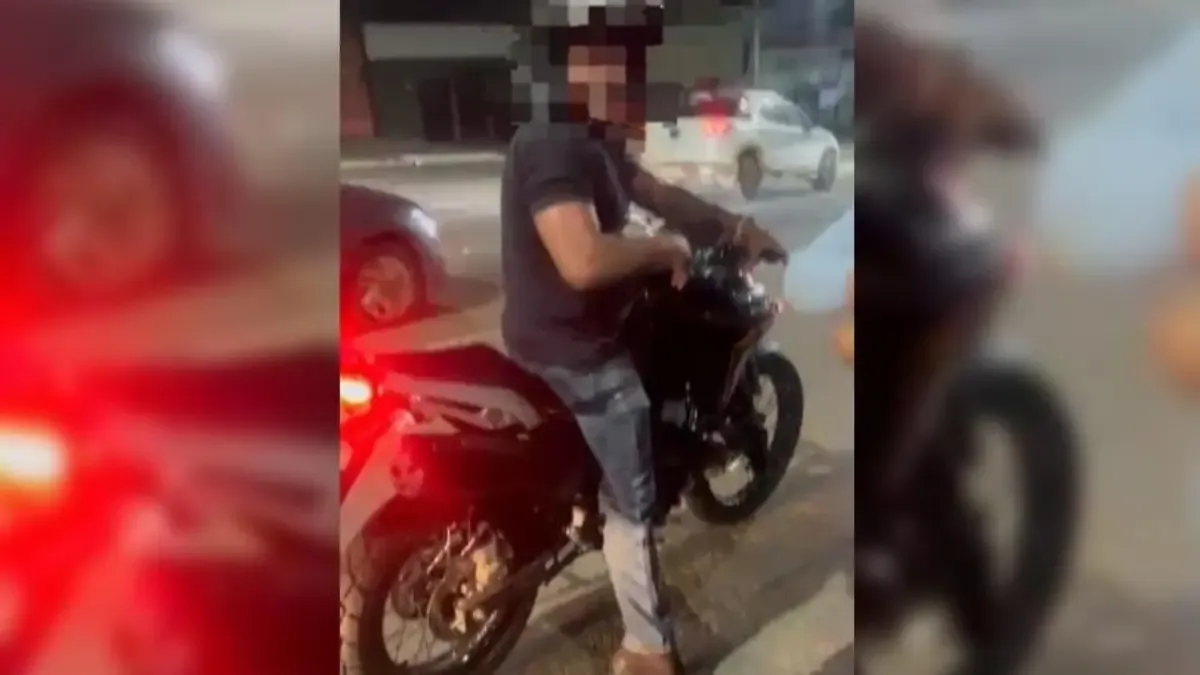 Disparos atingem tanque de moto durante ocorrência envolvendo guarda em Goiânia