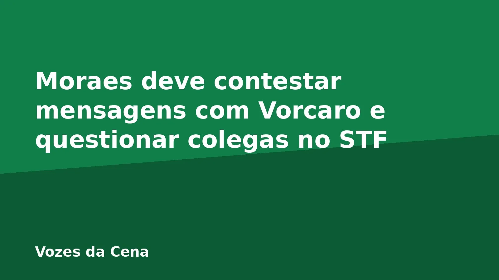 Moraes deve contestar mensagens com Vorcaro e questionar colegas no STF
