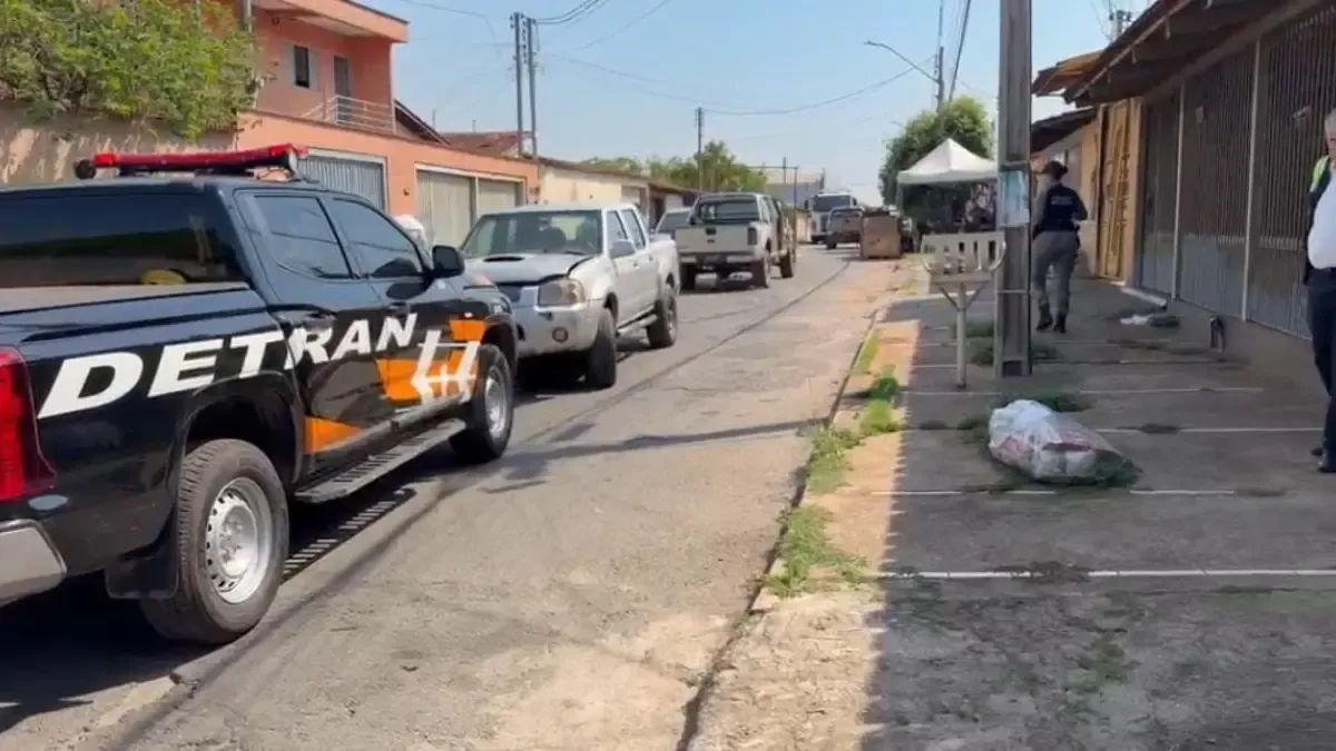 Operação identifica desmanche de caminhonete roubada em Goiânia
