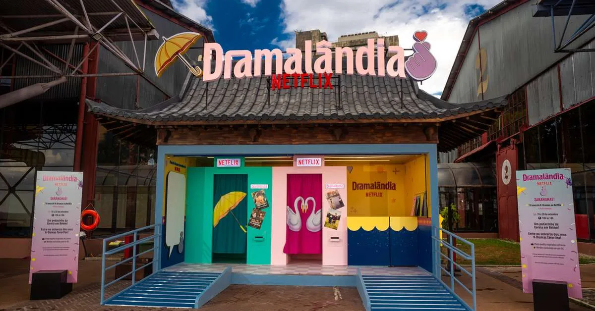 Belém recebe instalação gratuita com cenários de K-dramas da Netflix