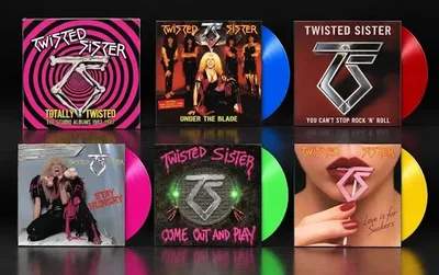 Twisted Sister reúne cinco álbuns em box-set com edições em CD e LP