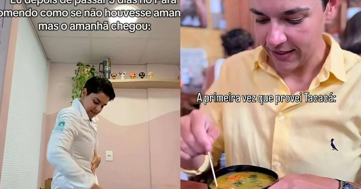 Luiza Quintela brinca com peso após provar sabores do Pará