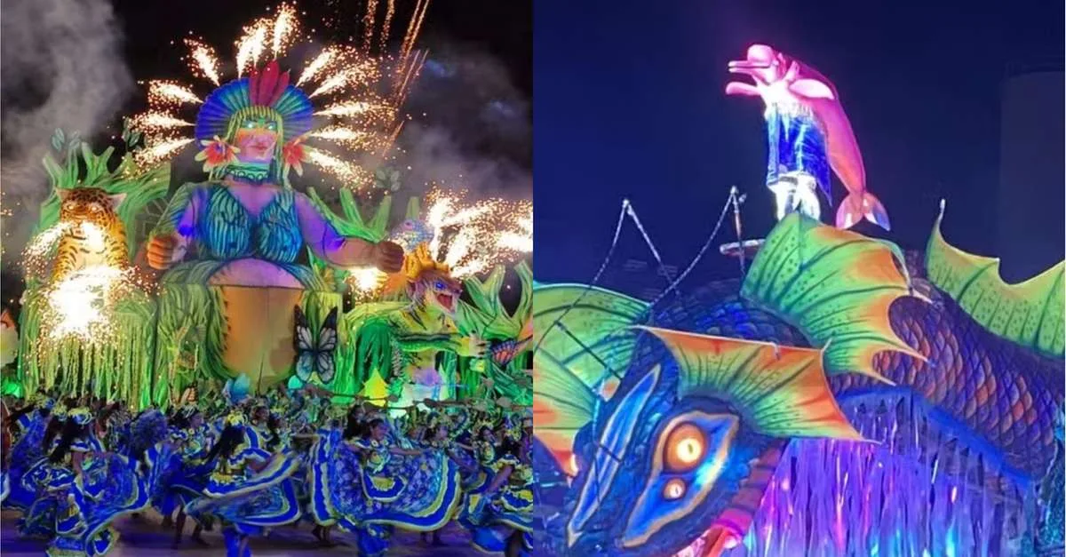 Disputa dos Botos reúne cultura amazônica no Sairé, em Santarém