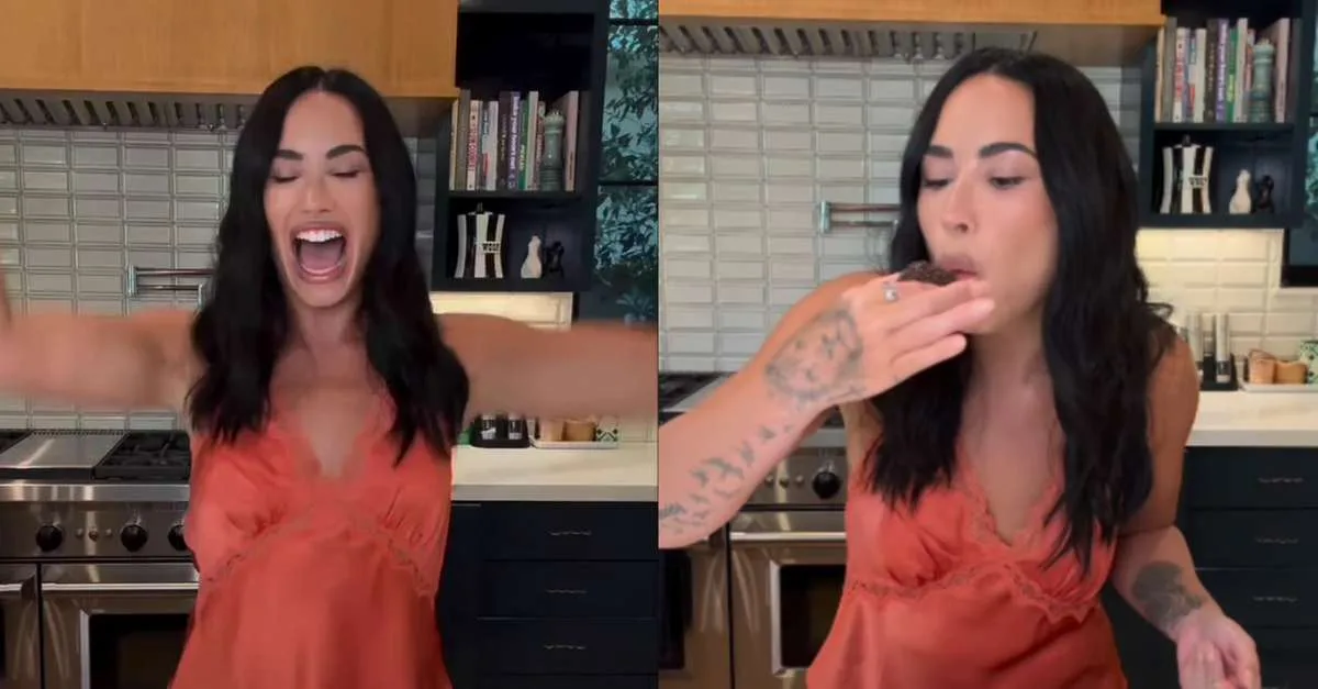 Demi Lovato prepara brigadeiro e revive troca de palavra em passagem pelo Brasil