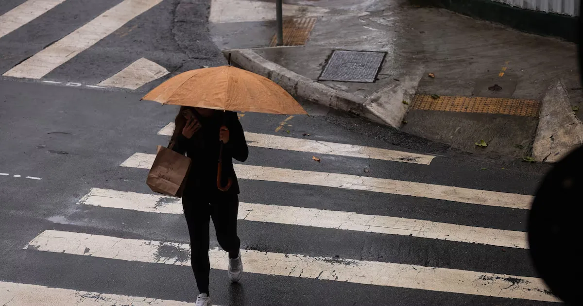 Eleição terá previsão de tempestades em áreas do Sul e do Centro-Oeste
