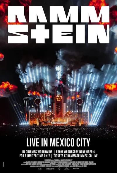 Rammstein prepara estreia mundial de filme e álbum ao vivo em novembro