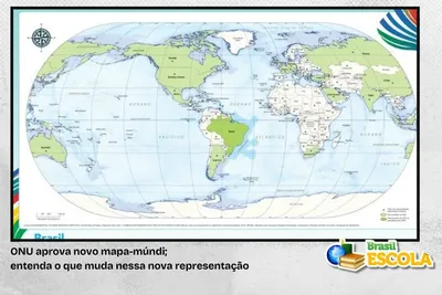 Equal Earth reposiciona áreas do planeta em novo modelo aprovado pela ONU