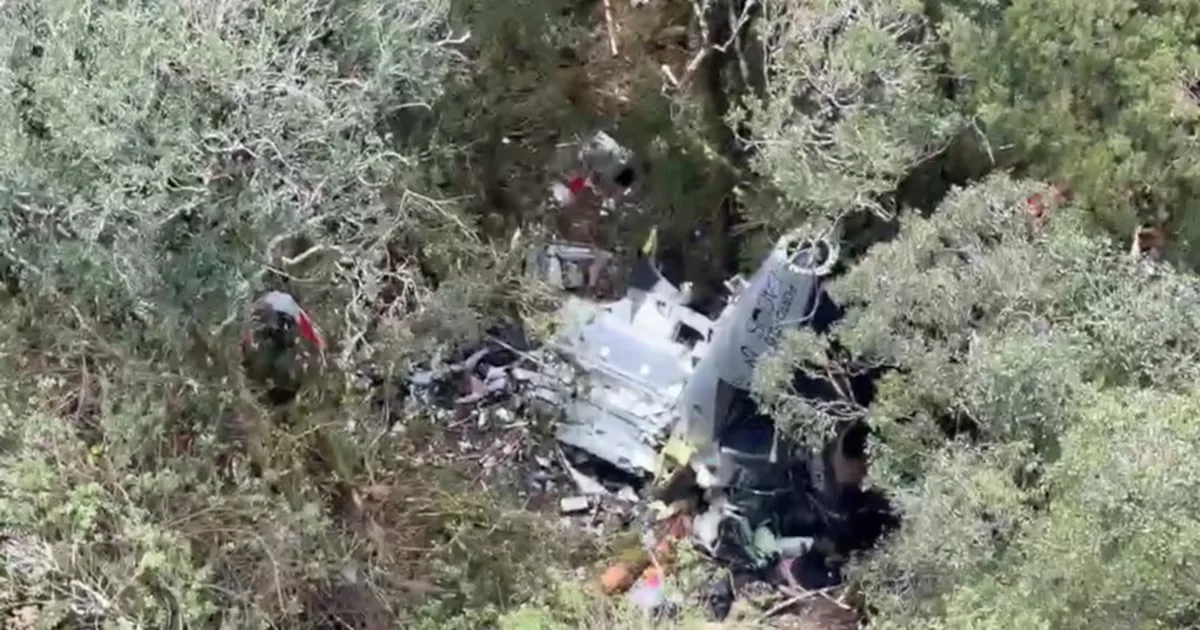 Mensagem ao sobrinho ajudou a localizar helicóptero que caiu em Santa Catarina