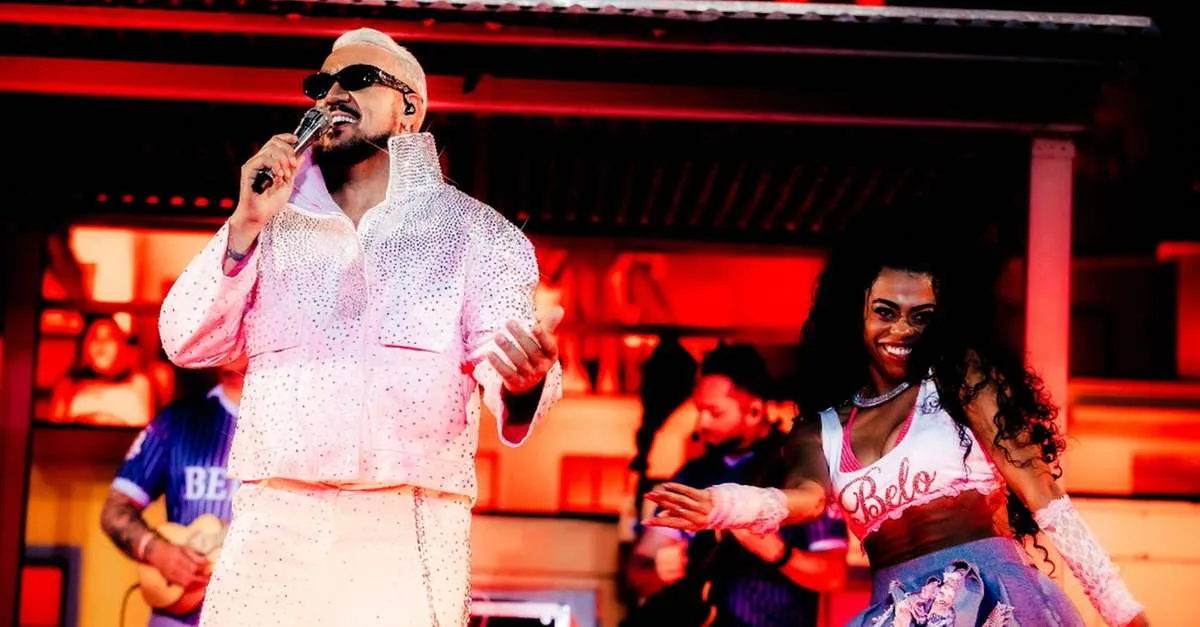 Belo leva o pagode romântico ao Palco Favela do Rock in Rio