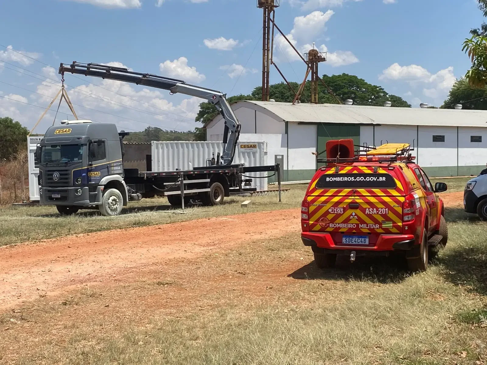 Acidente com guindaste deixa trabalhador morto em área rural de Formosa