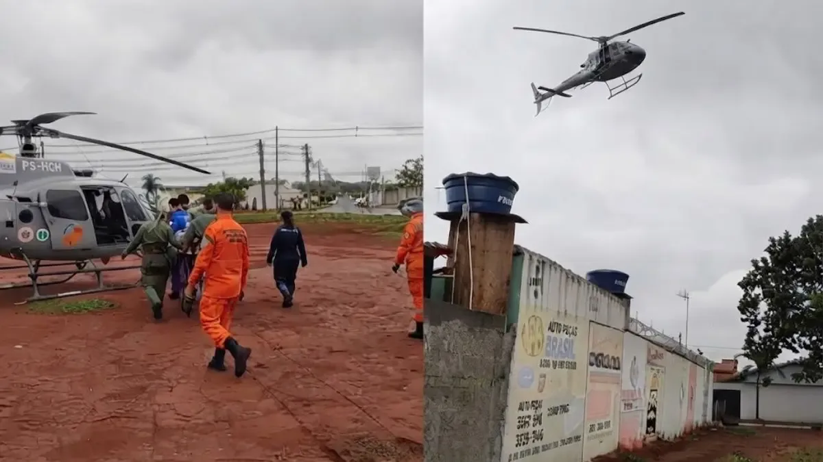 Três vítimas são levadas ao Hugol após moto atingir muro em Goiânia