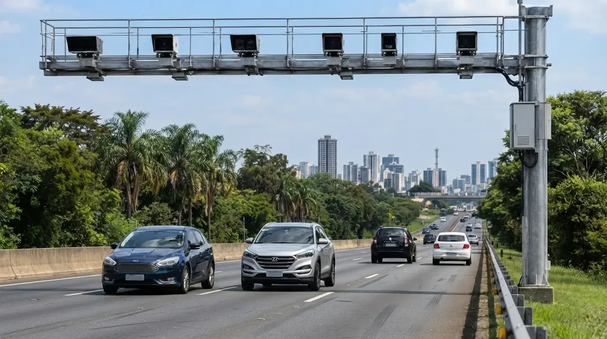 Testes de radares que calculam velocidade média são suspensos pela ANTT