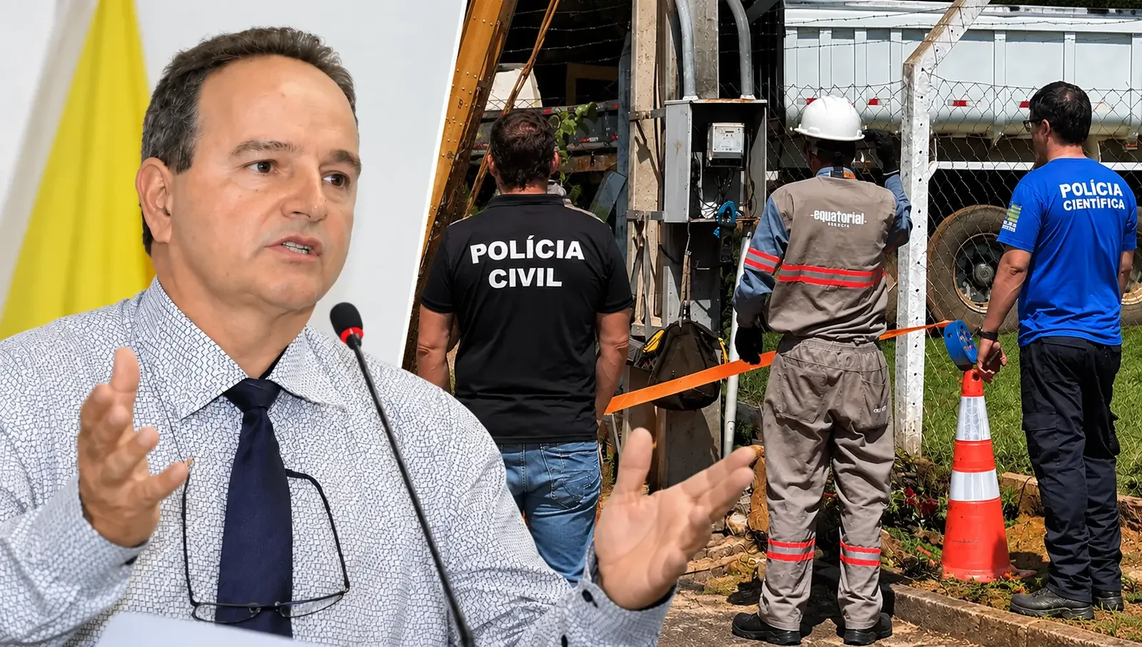 Ex-vereador de Aparecida é preso novamente por suspeita de furto de energia