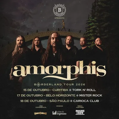 Amorphis confirma três shows no Brasil com a turnê de Borderland
