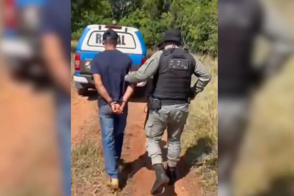 Suspeito de tentativa de feminicídio é detido em área de mata em Rio Verde